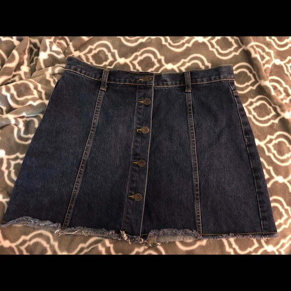 Forever 21 Denim Skirt - Picture 1 of 3